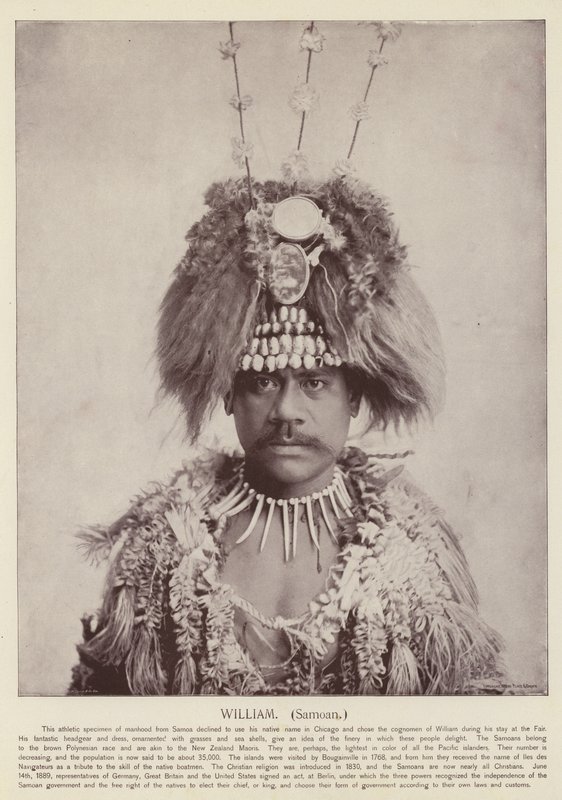 William, Samoan av American Photographer