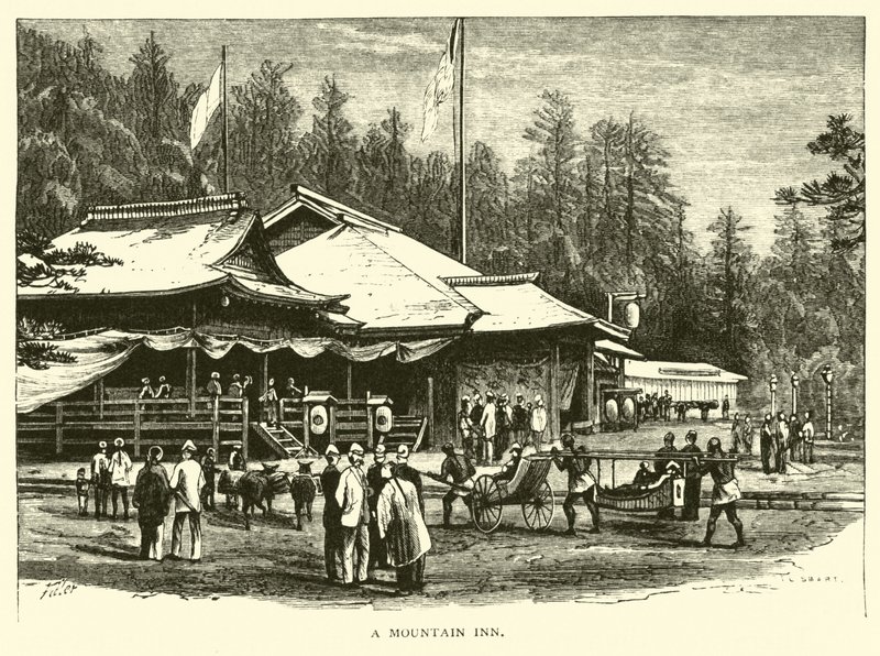 Ett bergsvärdshus av American School