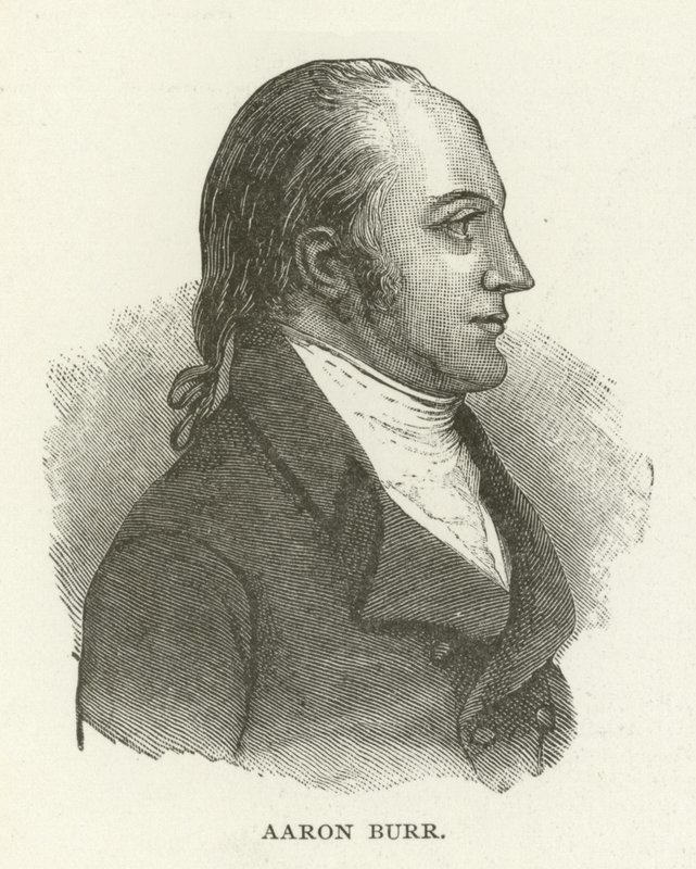 Aaron Burr av American School
