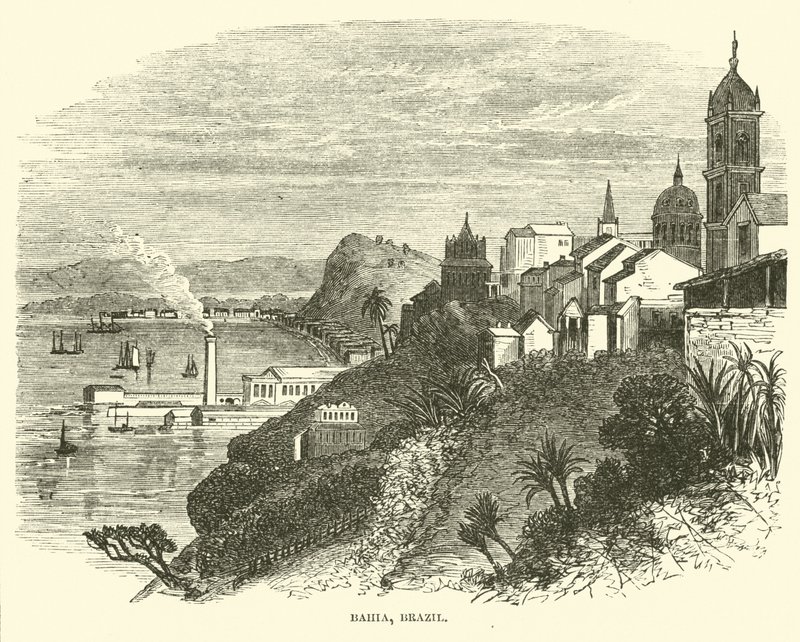 Bahia, Brasilien, juli 1862 av American School