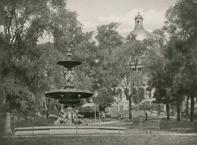 Boston Common (fotogravyr) av American School
