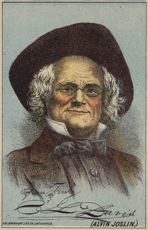 CL Davis Portrait (Alvin Joslin) av American School