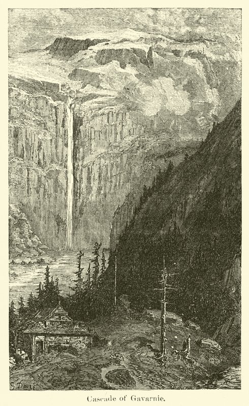 Kaskad av Gavarnie av American School