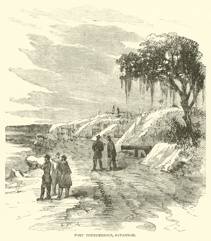 Fort Thunderbolt, Savannah, december 1864 av American School