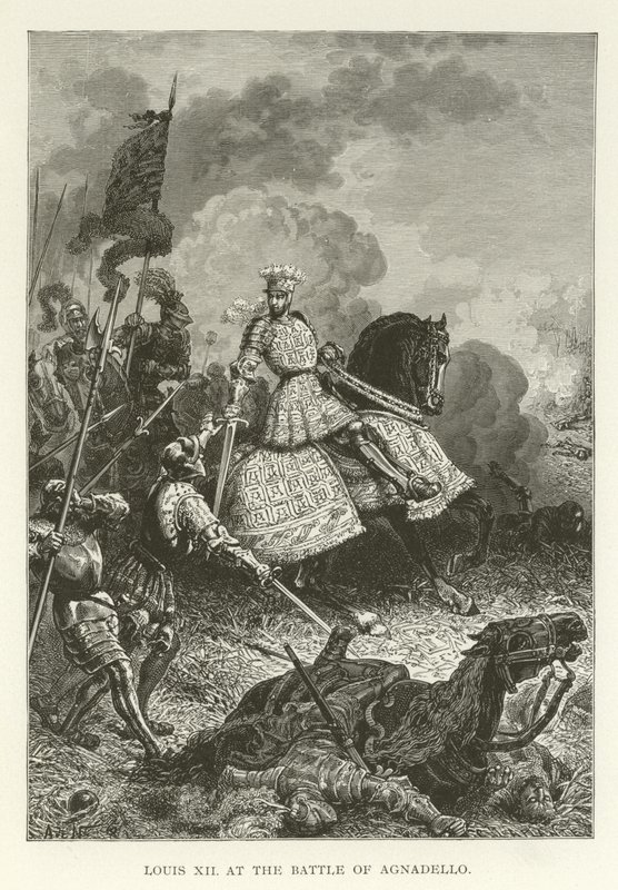 Ludvig XII i slaget vid Agnadello av American School