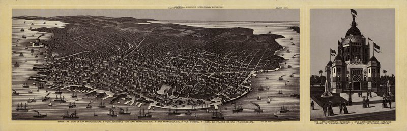Midvinterutställning, San Francisco, Kalifornien, 1894 av American School