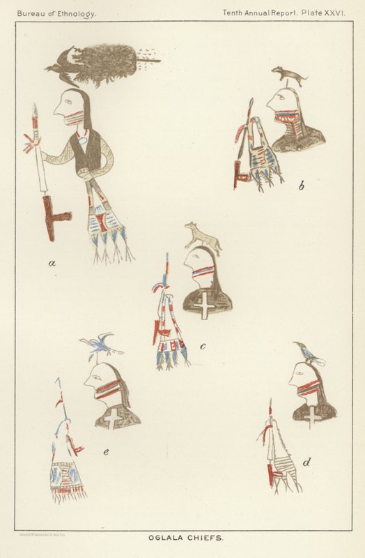 Oglala chefer av American School