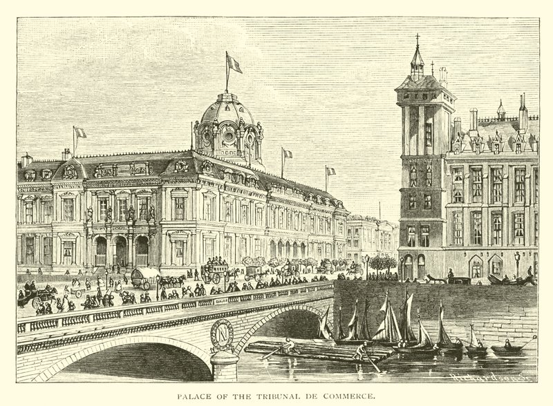 Palace of the Tribunal de Commerce av American School