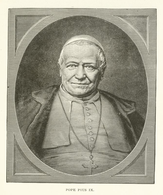 Påven Pius IX av American School