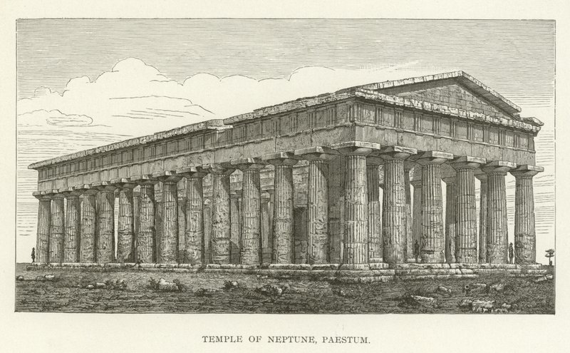 Neptunus tempel, Paestum av American School