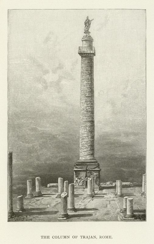 Trajanus kolumn, Rom av American School