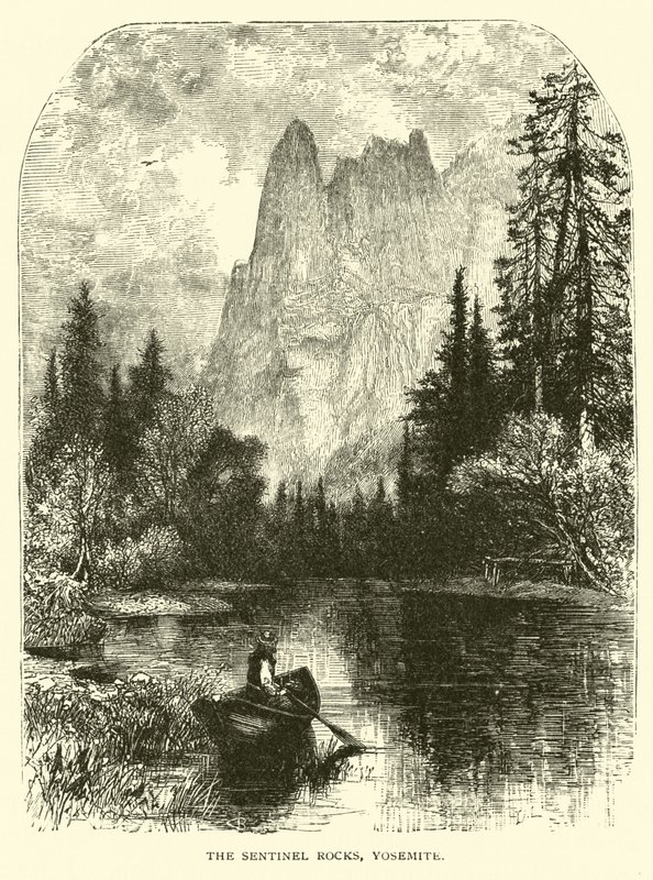 Sentinel Rocks, Yosemite av American School