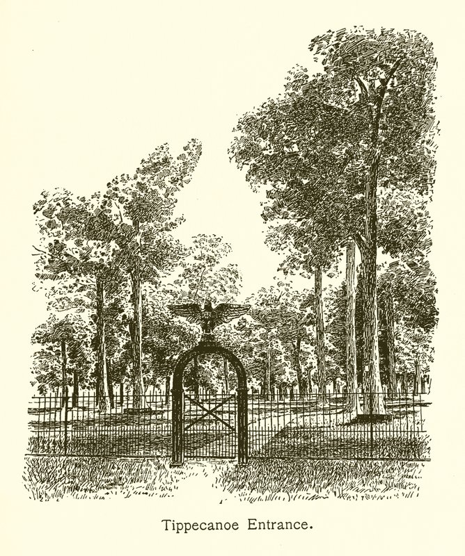 Tippecanoe Entrance, General William Henry Harrison av American School