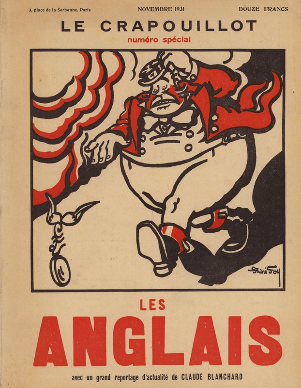 John Bull (färglitografi) av Andre Foy