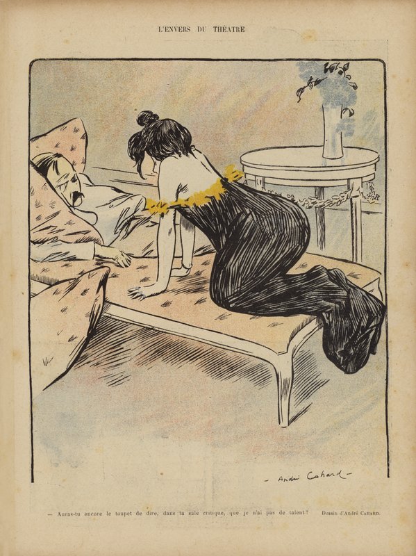 Illustration för Le Rire av Andre Philippe Adolphe Cahard