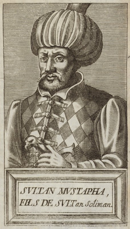 Mustafa I Deli av Andre Thevet