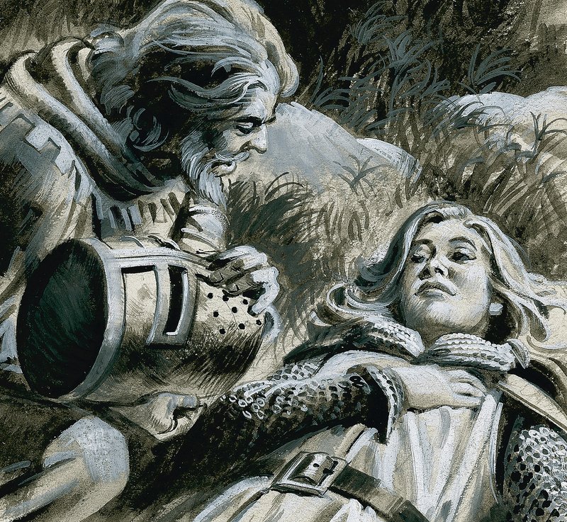 Robin Hood och Marion Fitzwalter av Andrew Howat