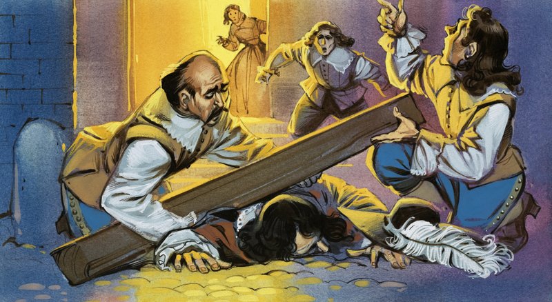 Cyrano de Bergeracs död av Angus McBride