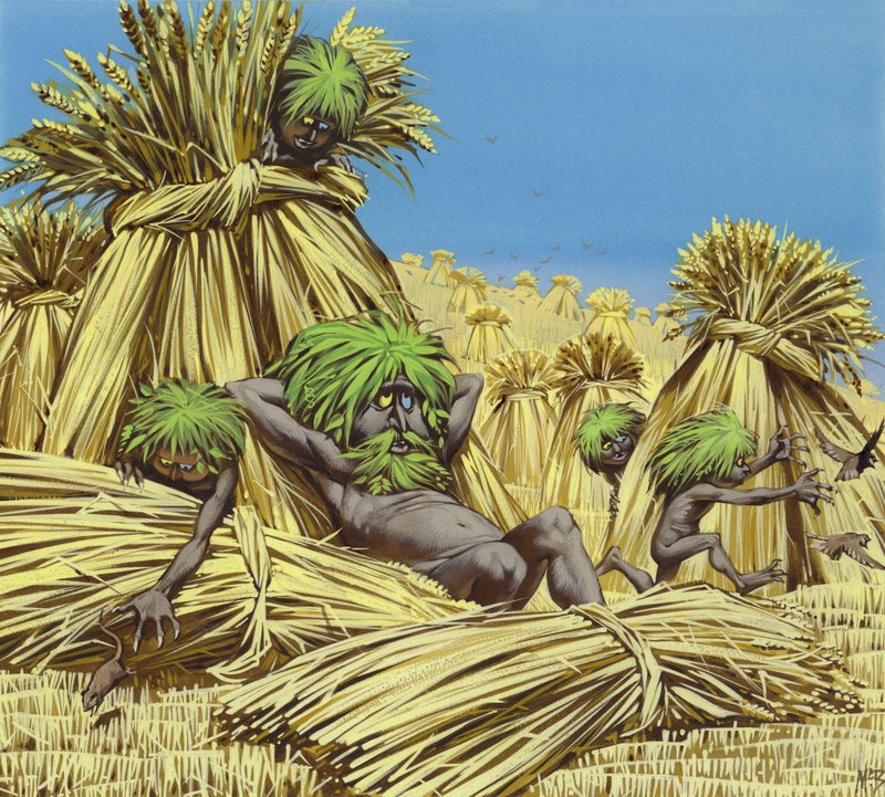 Polevik (gouache på papper) av Angus McBride