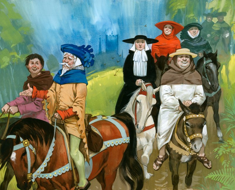 Pilgrimerna från Canterbury av Angus McBride