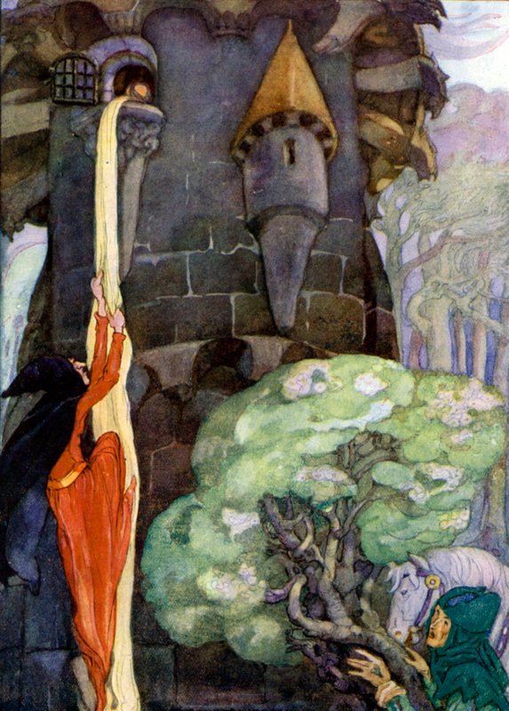 Rapunzel av Anne after Anderson