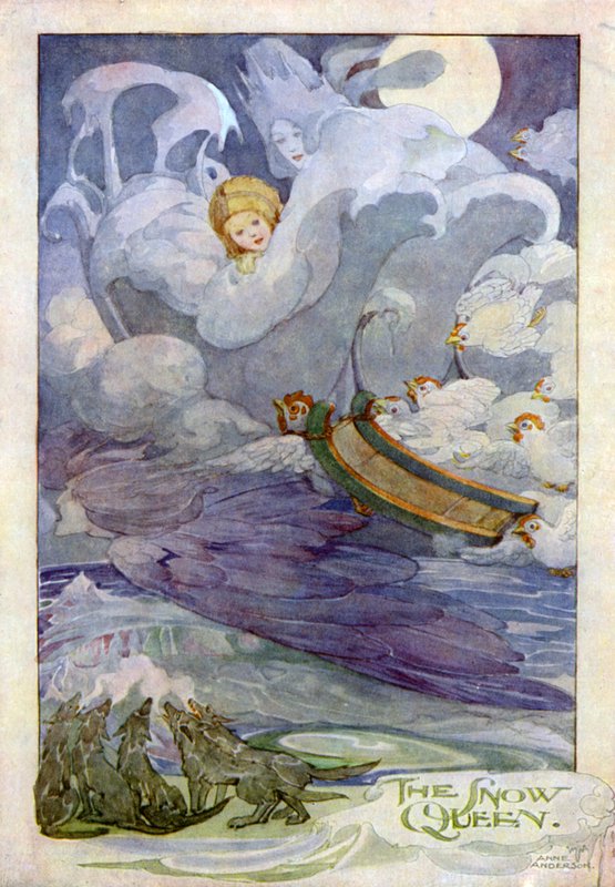 Snödrottningen av Anne after Anderson