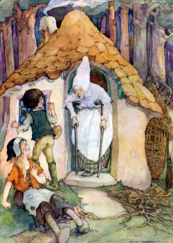 Hans och Greta av Anne after Anderson