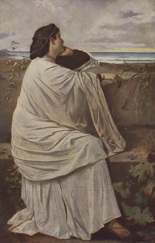 Iphigenia (oljemålning) av Anselm Feuerbach