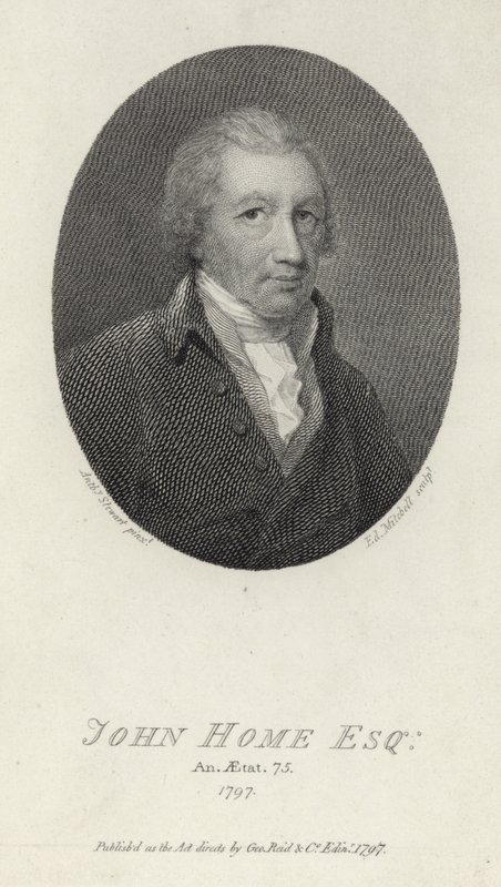 Porträtt av John Home av Anthony Stewart