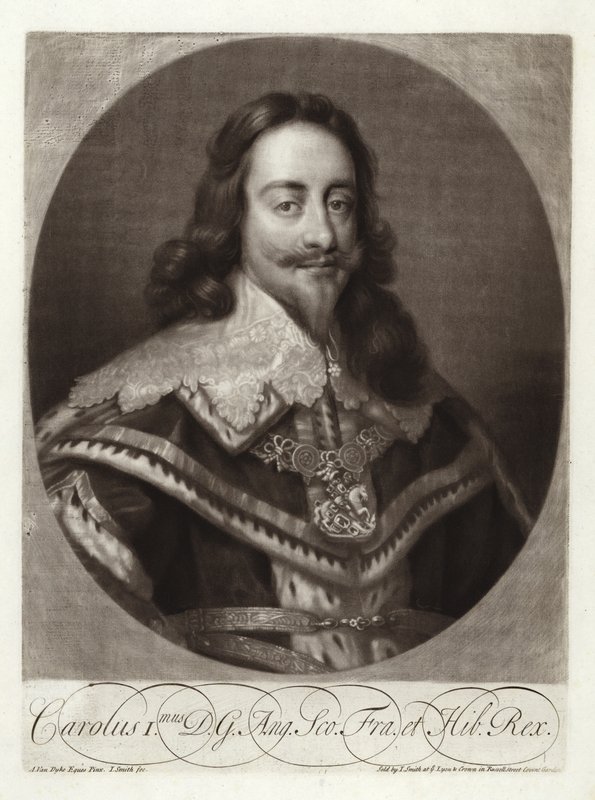 Porträtt av kung Charles I av Anthony van Dyck
