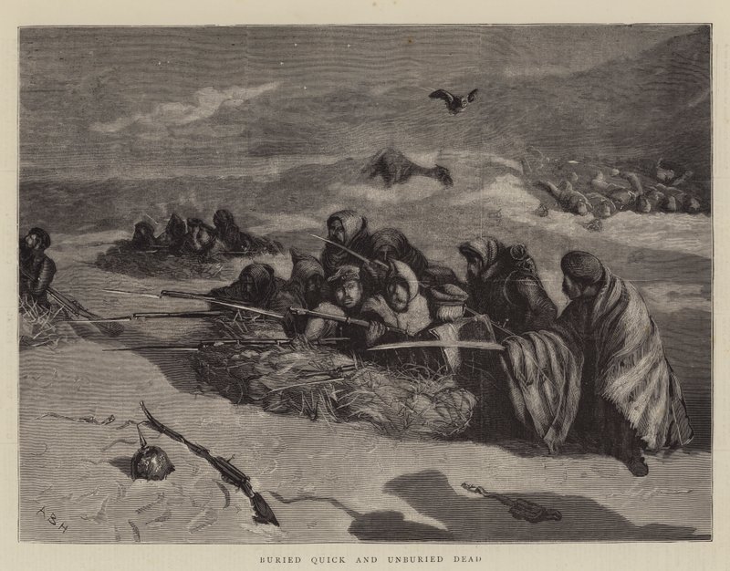 Begravd snabbt och obegravd död av Arthur Boyd Houghton