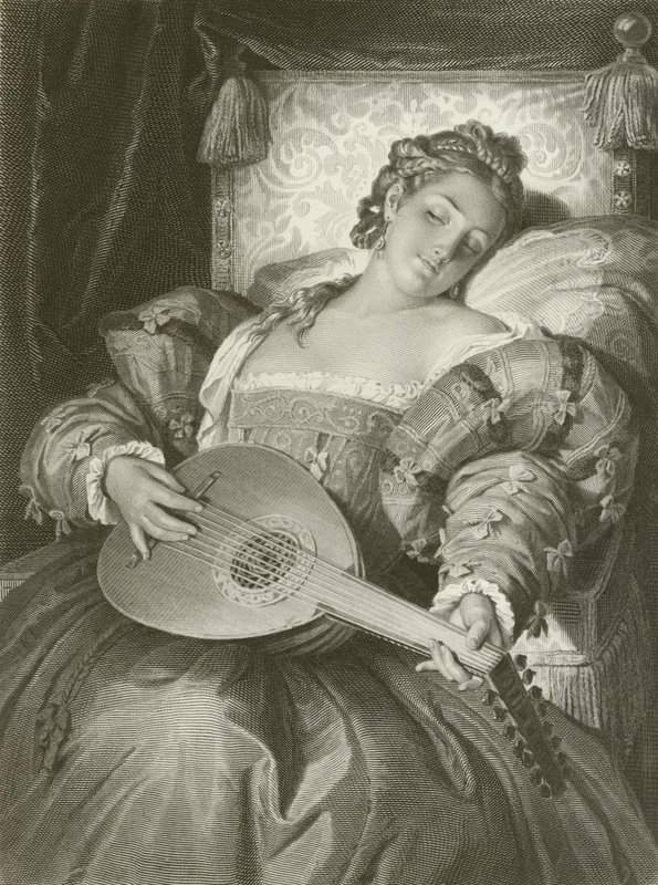 Prinsessan Eboli av Arthur Georg von Ramberg