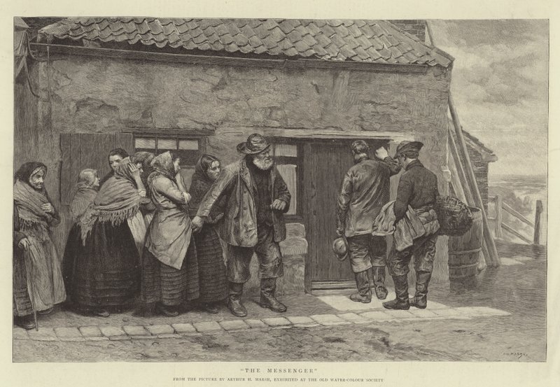 Budbäraren av Arthur Hardwick Marsh