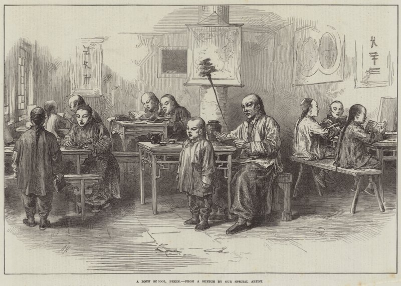 En pojkskola, Pekin av Arthur Hopkins