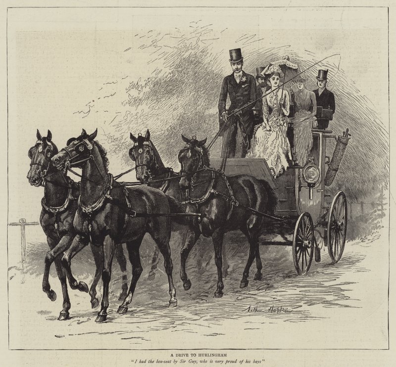 En bilresa till Hurlingham av Arthur Hopkins