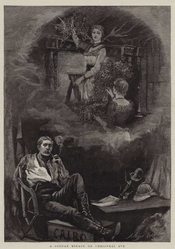 En soudansk illusion på julafton av Arthur Hopkins