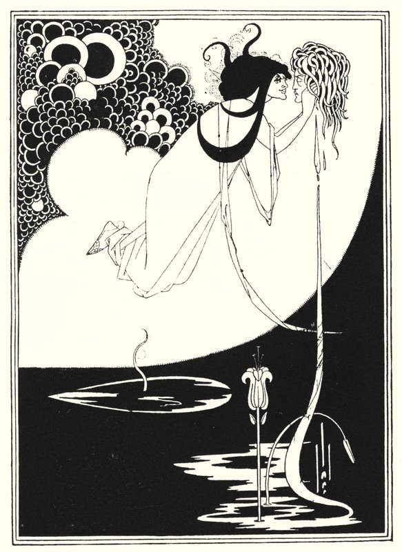 The Climax (gravyr) av Aubrey (after) Beardsley