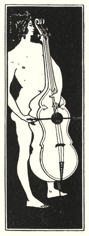Titelbladsprydnad (gravyr) av Aubrey (after) Beardsley