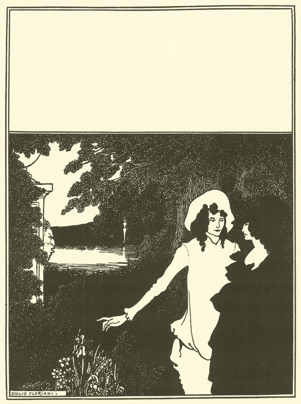 Omslagsdesign, The Savoy av Aubrey Beardsley