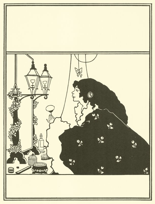 Omslagsdesign, den gula boken av Aubrey Beardsley