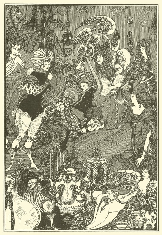 Mjältgrottan av Aubrey Beardsley