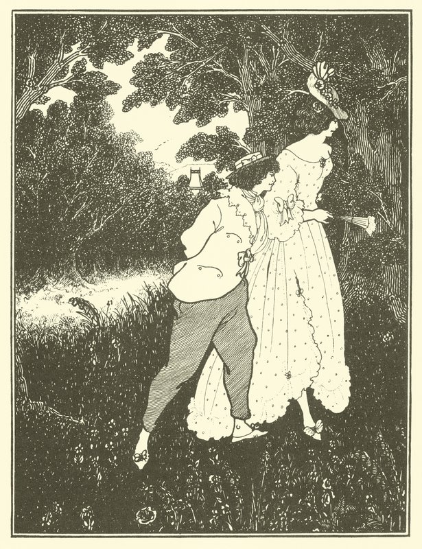 De tre musikerna av Aubrey Beardsley