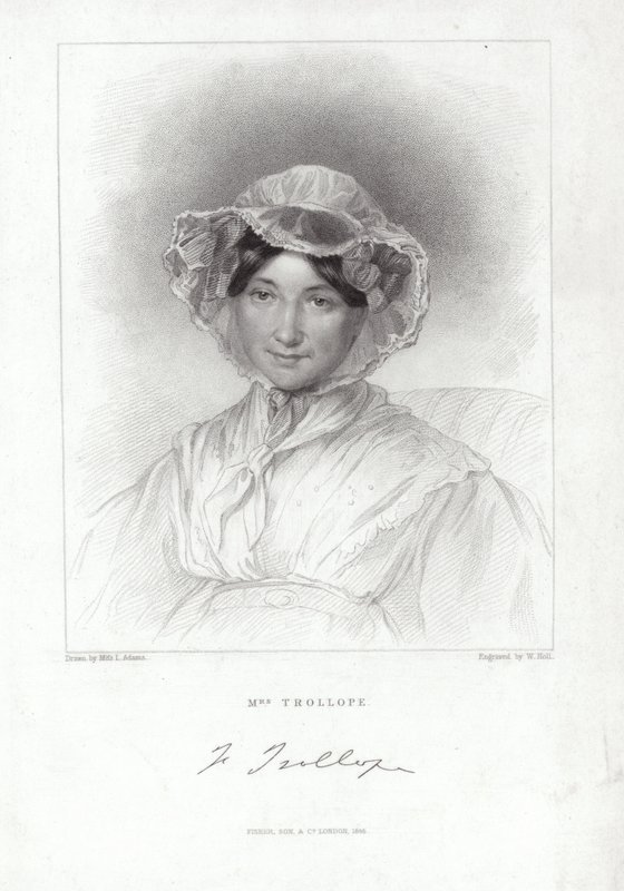 Fru Trollope av Auguste Hervieu