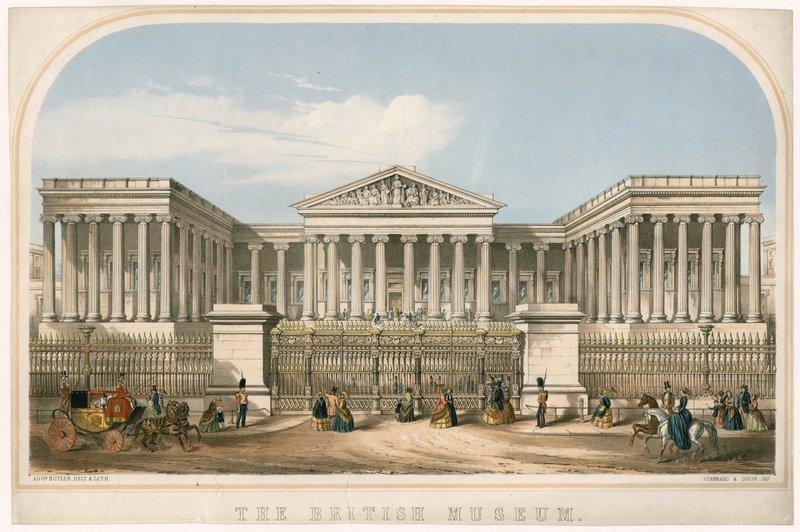 Brittiska museumet av Augustus Butler