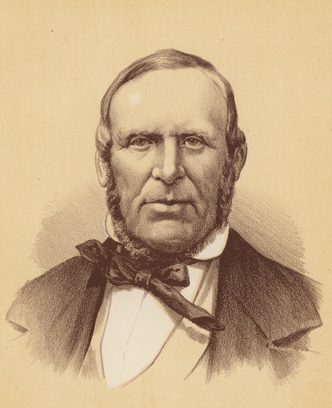 Andrew Kerr, Esquire (färglitografi) av Australian School