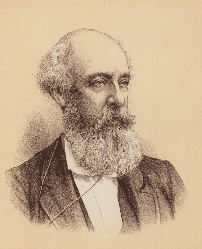 Charles Badham (färglitografi) av Australian School