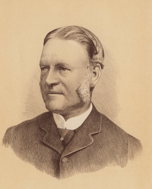 George Allen Mansfield (färglitografi) av Australian School