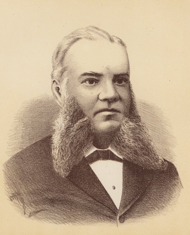 John Thomas Gannon (färglitografi) av Australian School