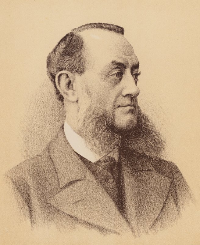 Shepherd Smith, Esquire (färglitografi) av Australian School