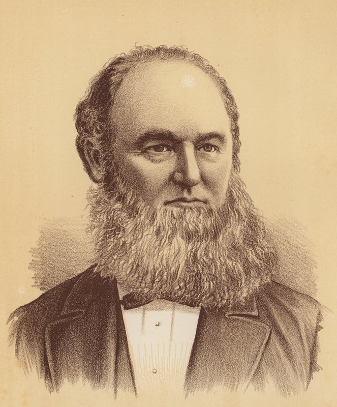 The Honourable John Marks (färglitografi) av Australian School